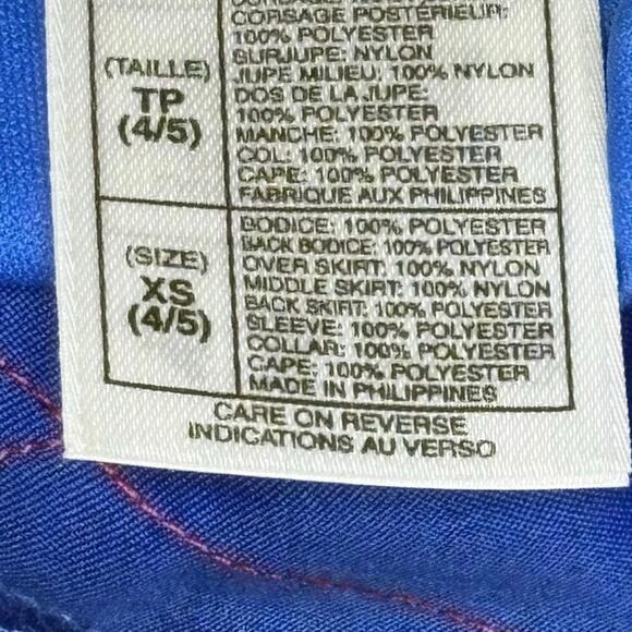 Disney Store Snow White Costume Girls XS 4/5 - Picture 7 of 8